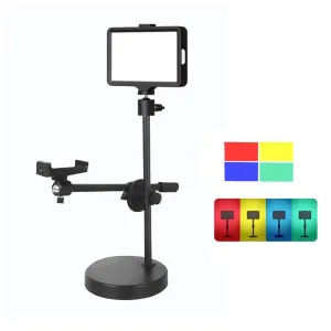 Adjustable 8-inch Flat-panel Live Fill Light with Overhead Bracket