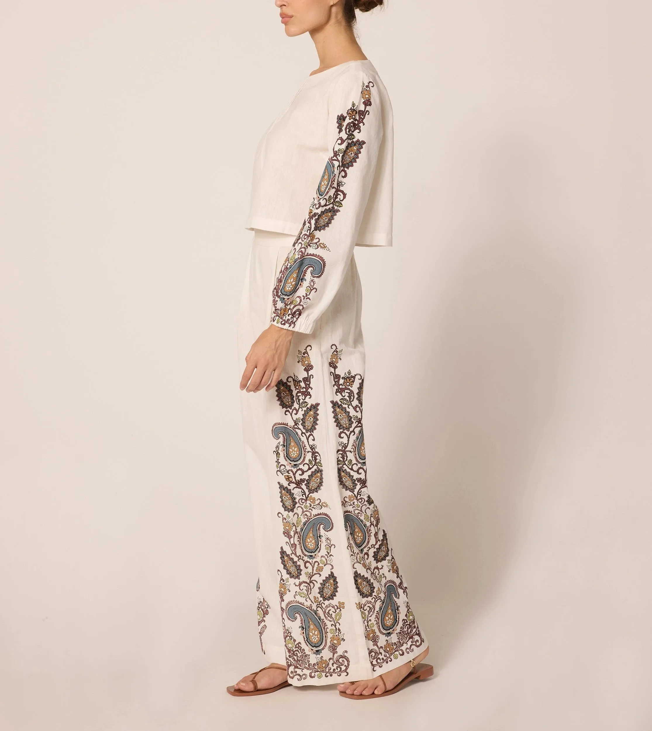 Beau Pant | Veneto Paisley