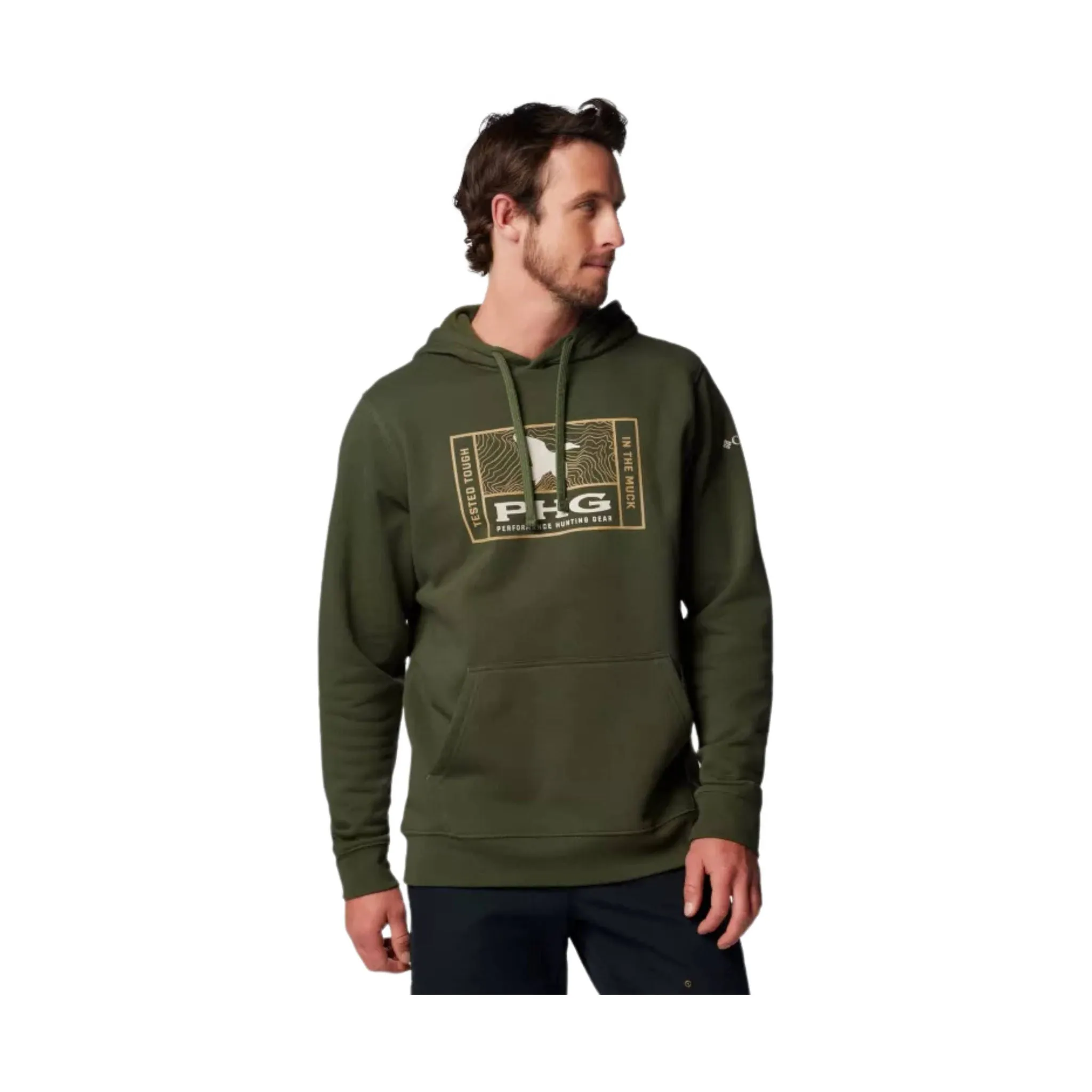 Columbia Men's PHG Tough Line Hoodie - Surplus Green