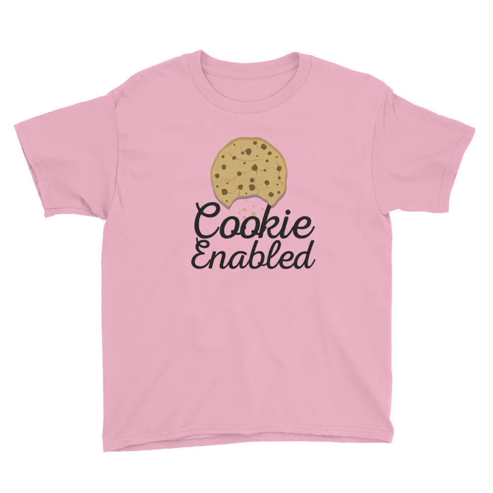 Cookie Enabled  Youth Lightweight Short Sleeve T-Shirt