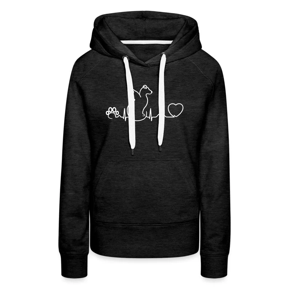 DOG AND CAT HEARBEAT Women’s Premium Hoodie