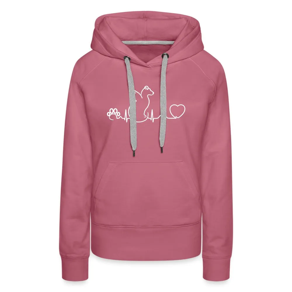 DOG AND CAT HEARBEAT Women’s Premium Hoodie