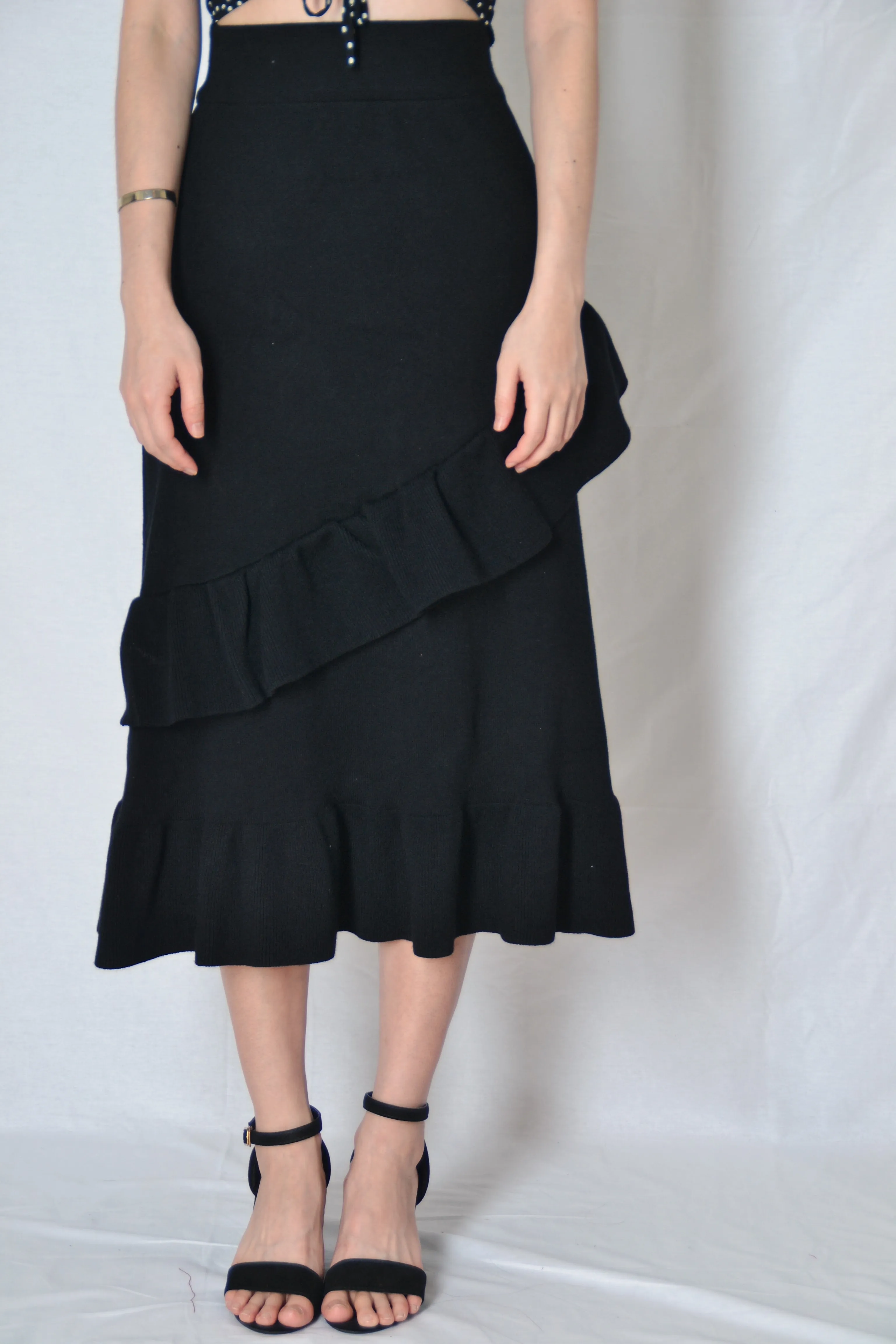 EMILY TIERED RUFFLE SKIRT