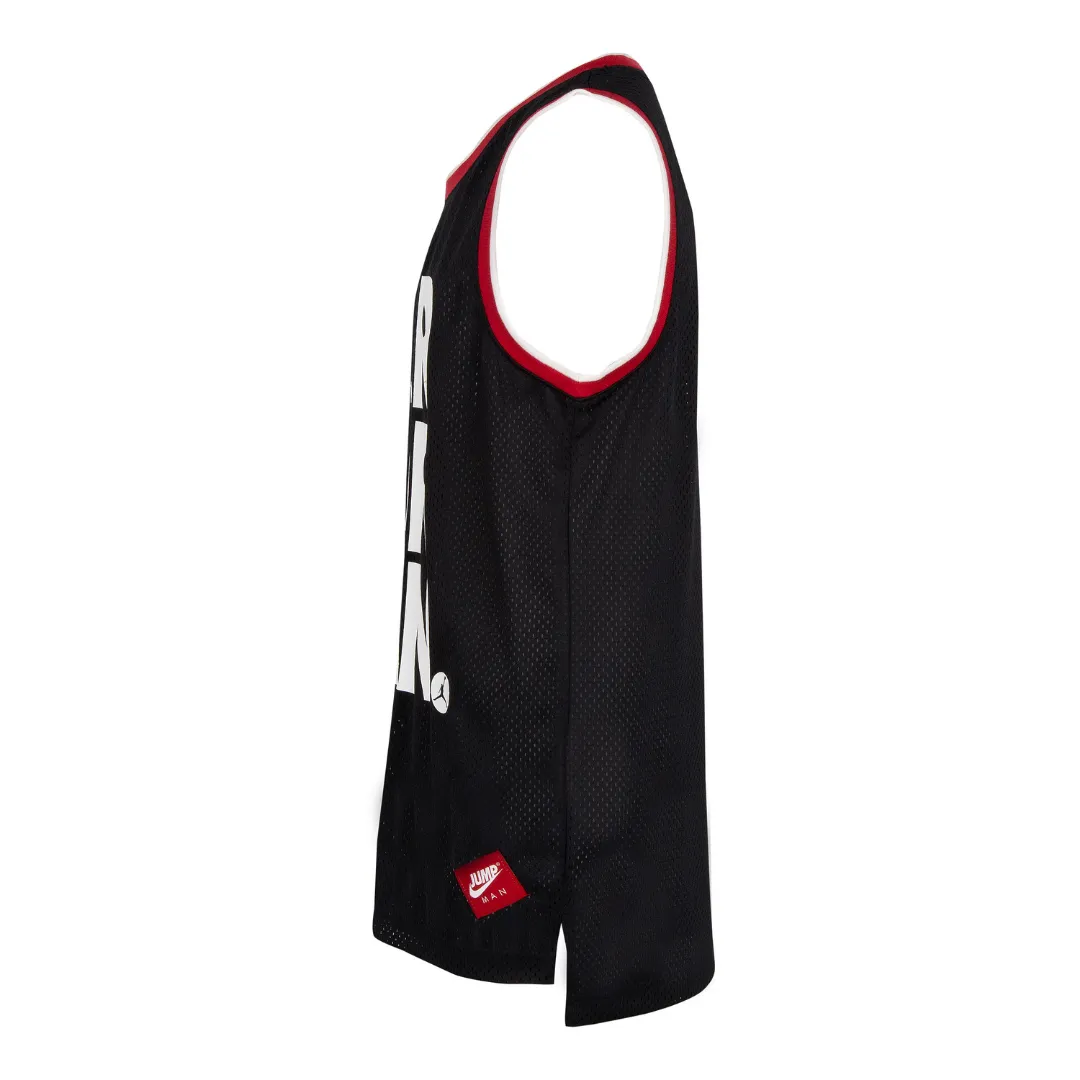 Jordan Jumpman Mesh Jersey Tank Top Black (Big Kids)