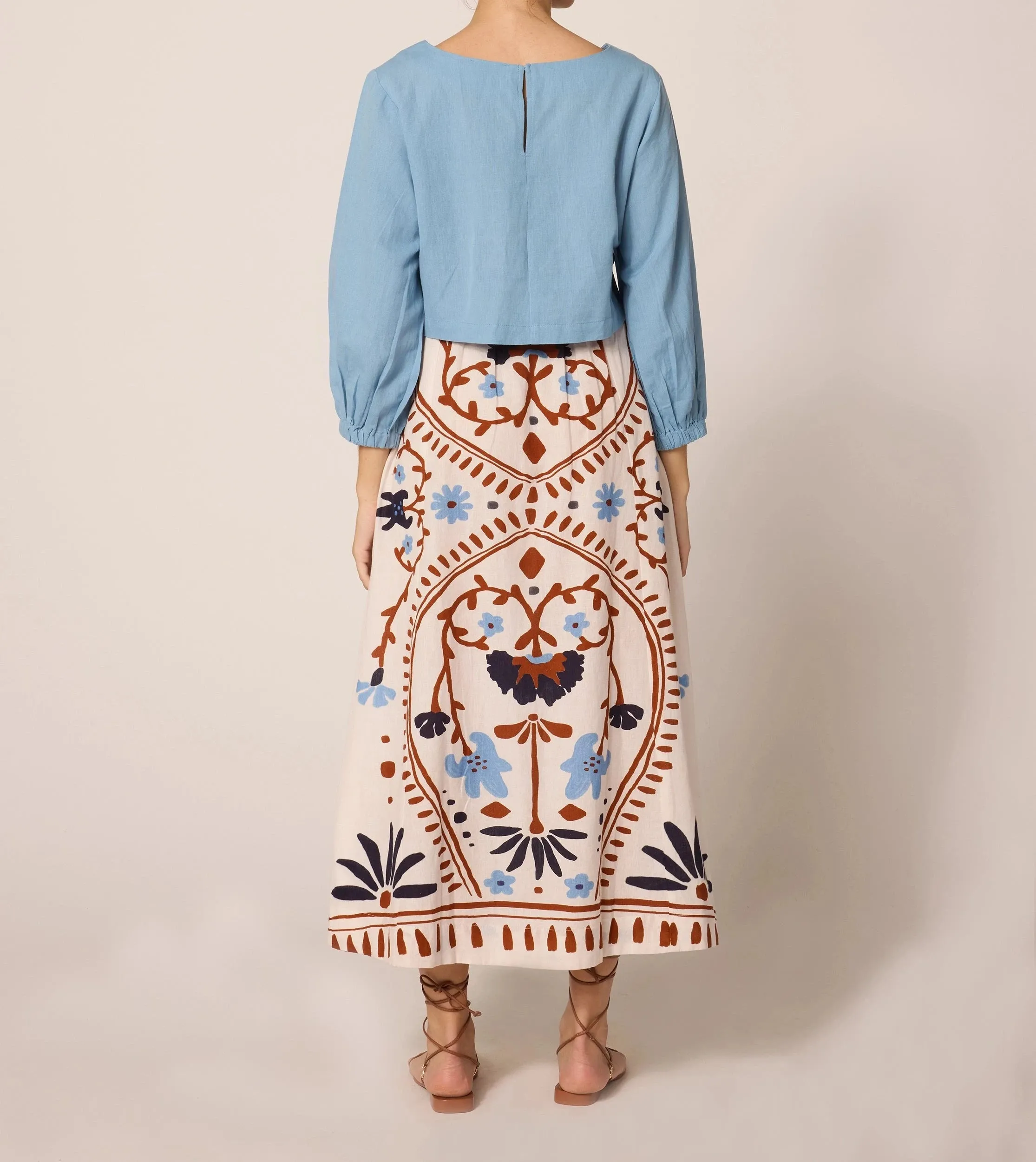 Juliet Ankle Skirt | Liliana