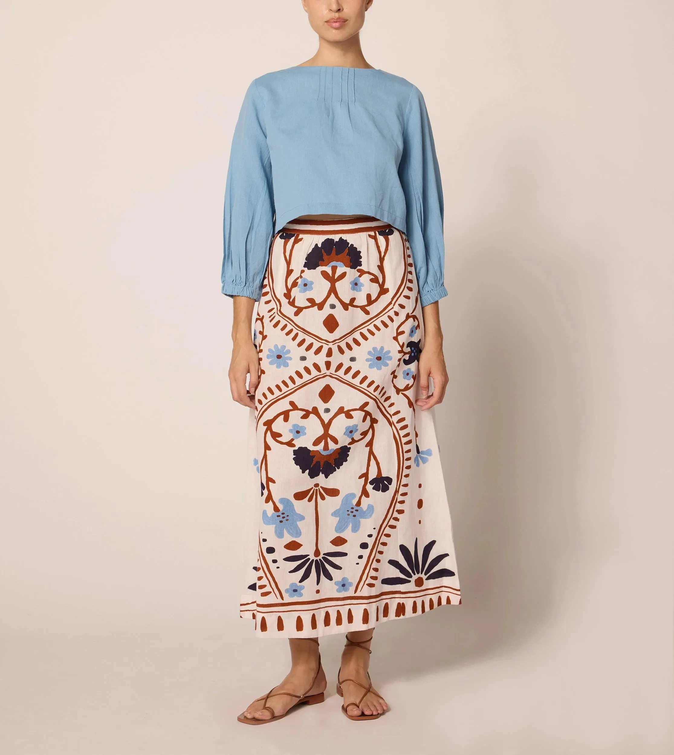 Juliet Ankle Skirt | Liliana