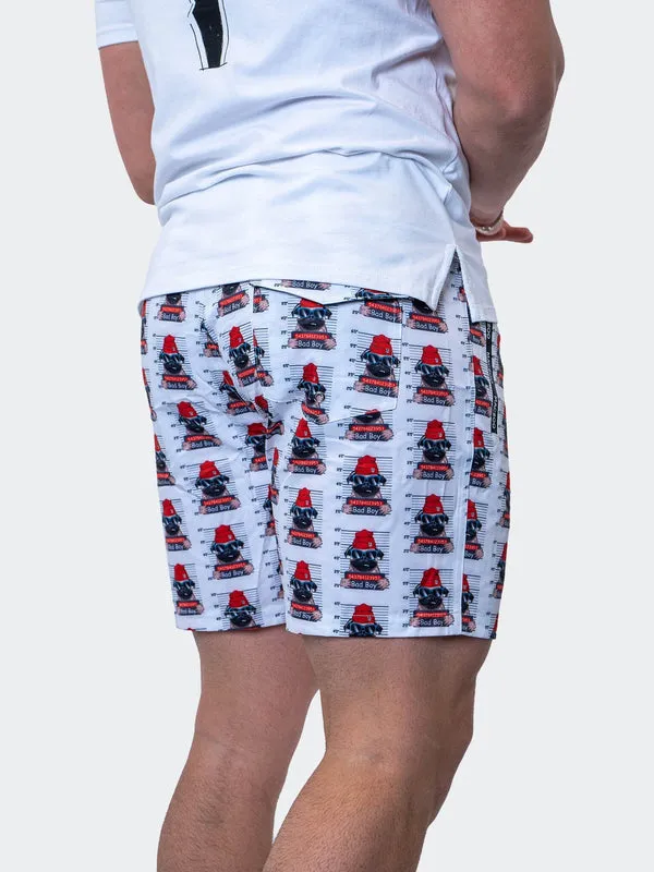 Maceoo Swim | Swim Lion Pugshot White