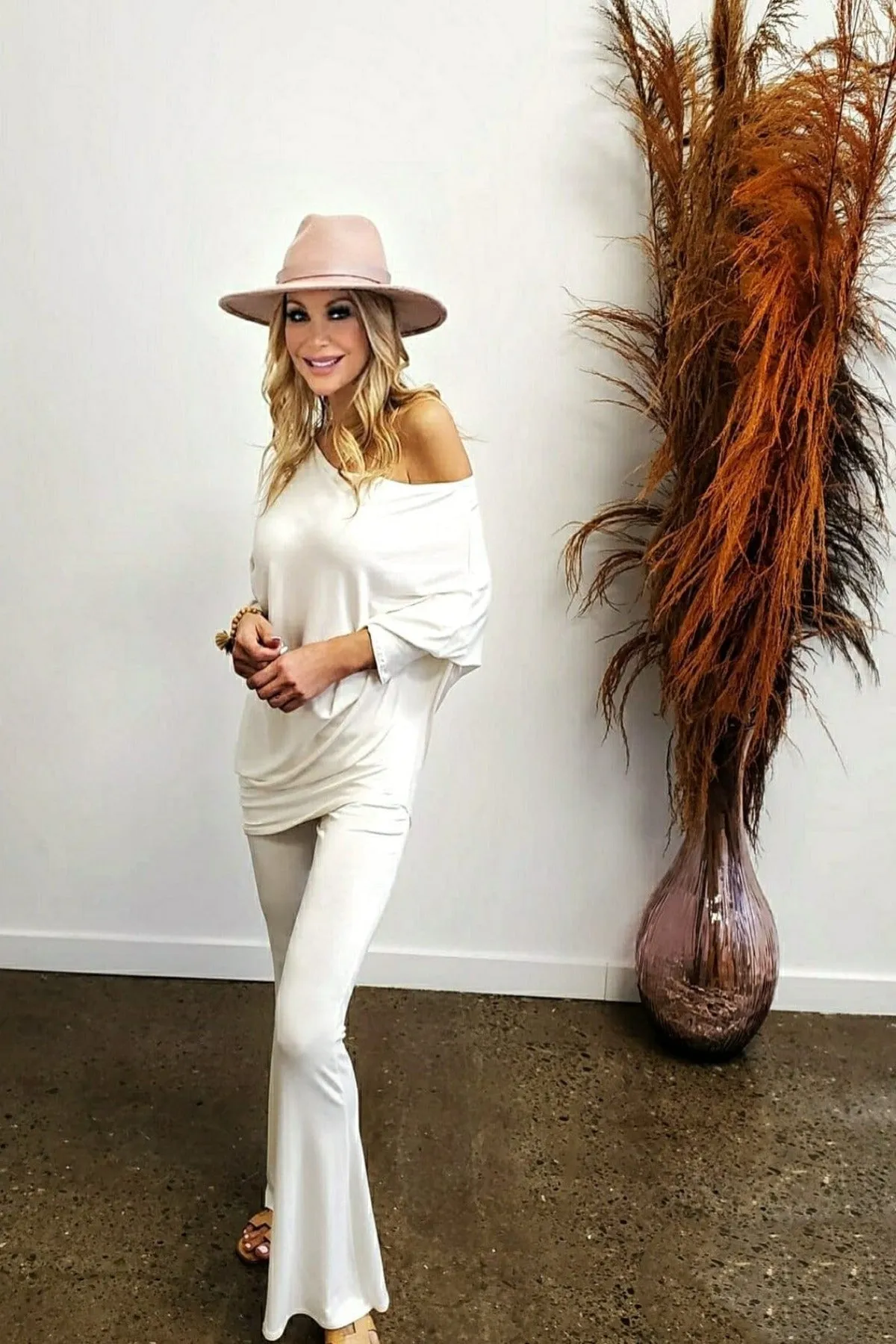 Off Shoulder Lounge Suit