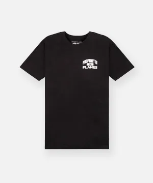 Planes Athletic Black Tee