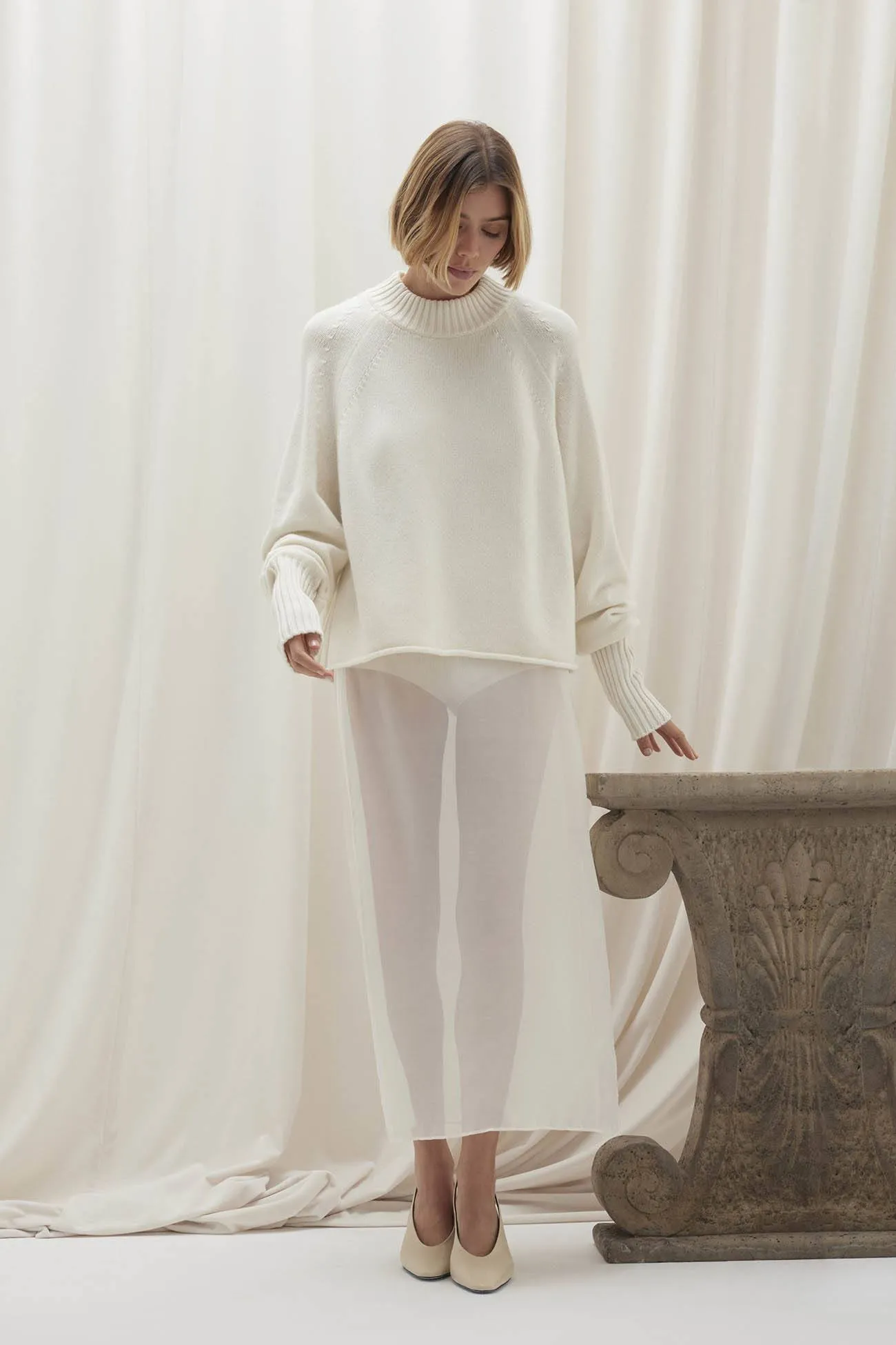 SICILIY CASHMERE CREWNECK SWEATER