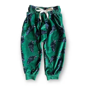 Signature Velvet Lounge Pant - The Raven