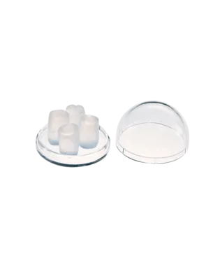 Soft Silicone Ear Plugs - Clear