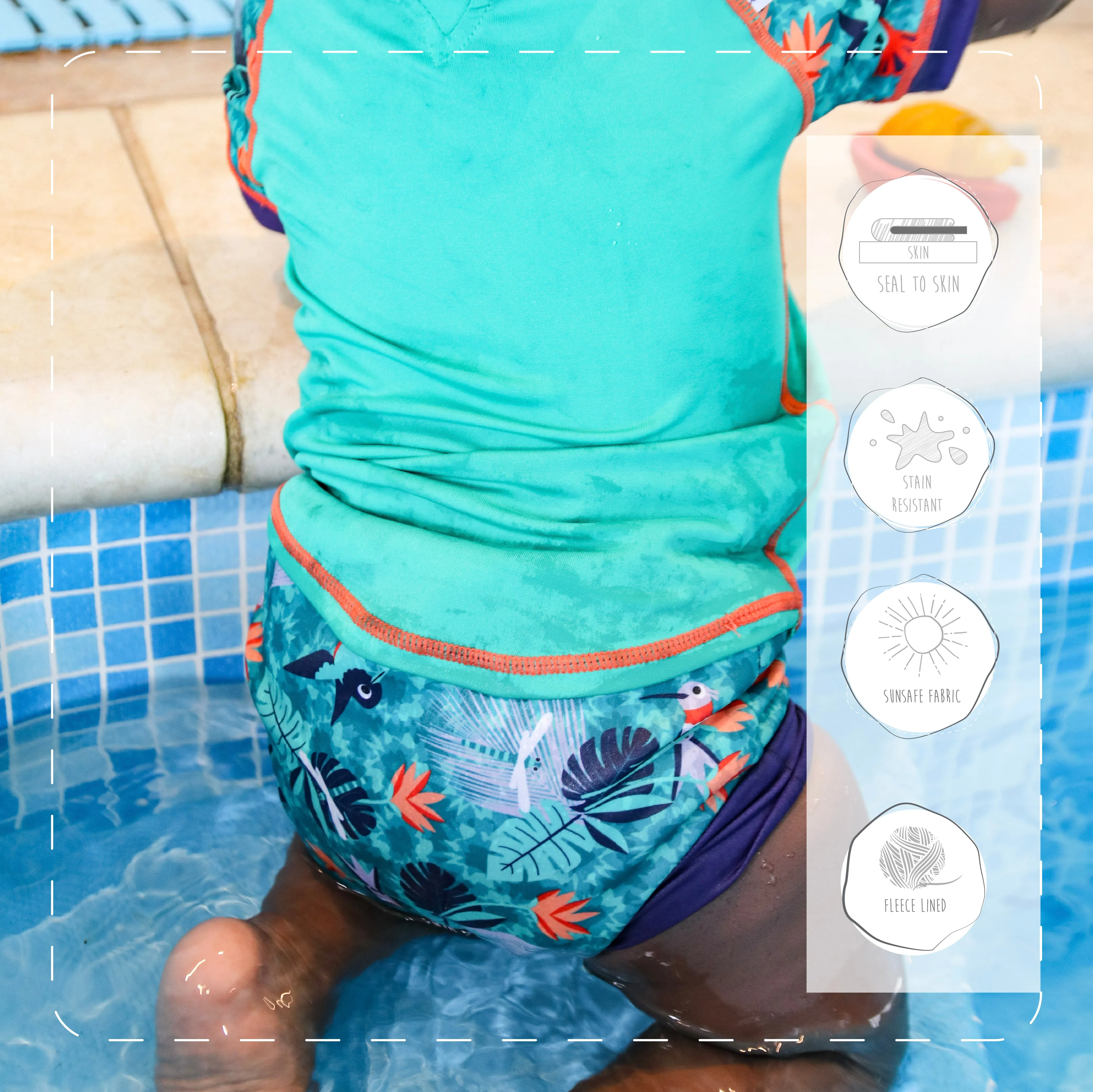 Swim Nappy - Hidden Animal Collection 2019