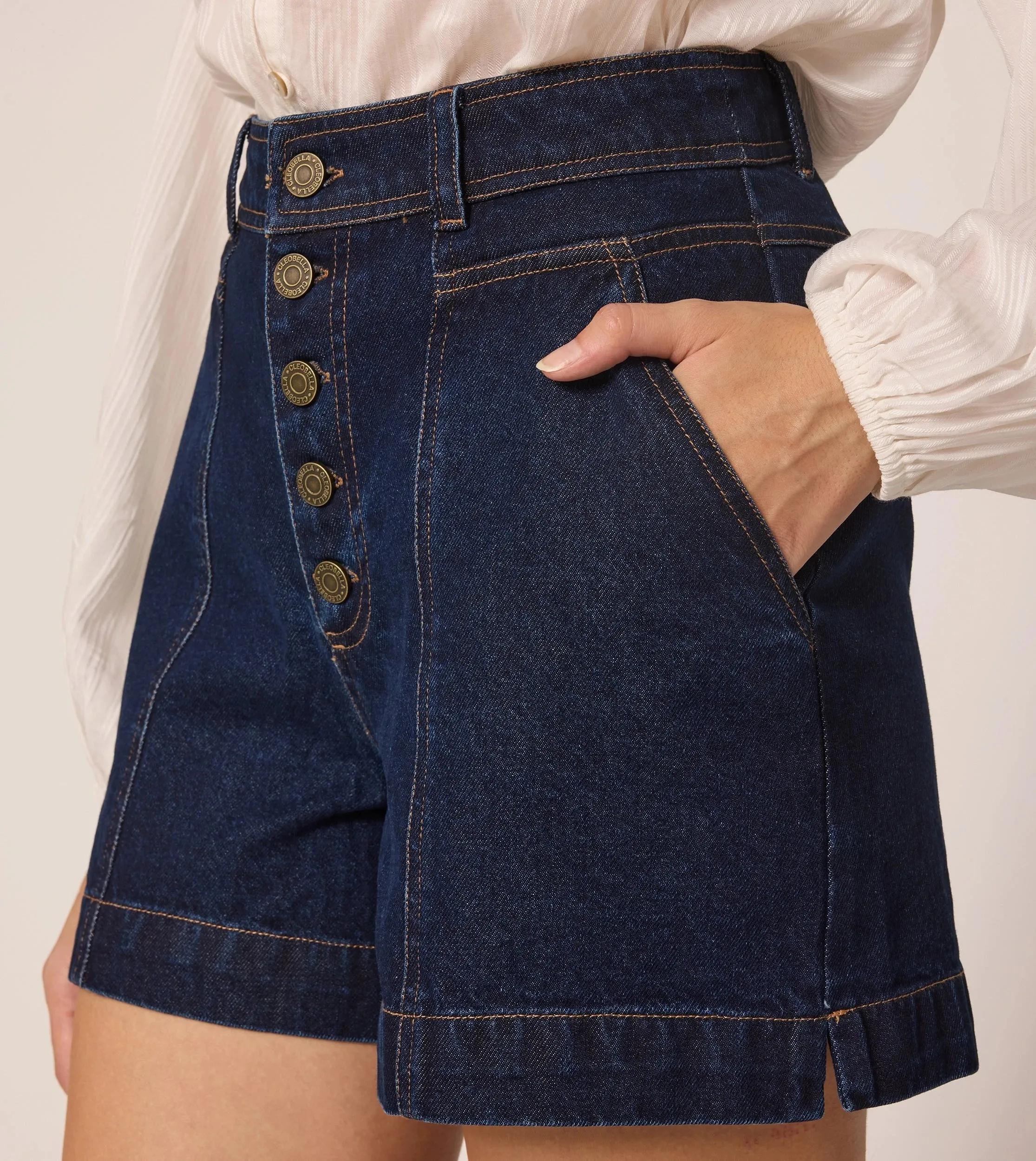 Wade Short | Dark Denim