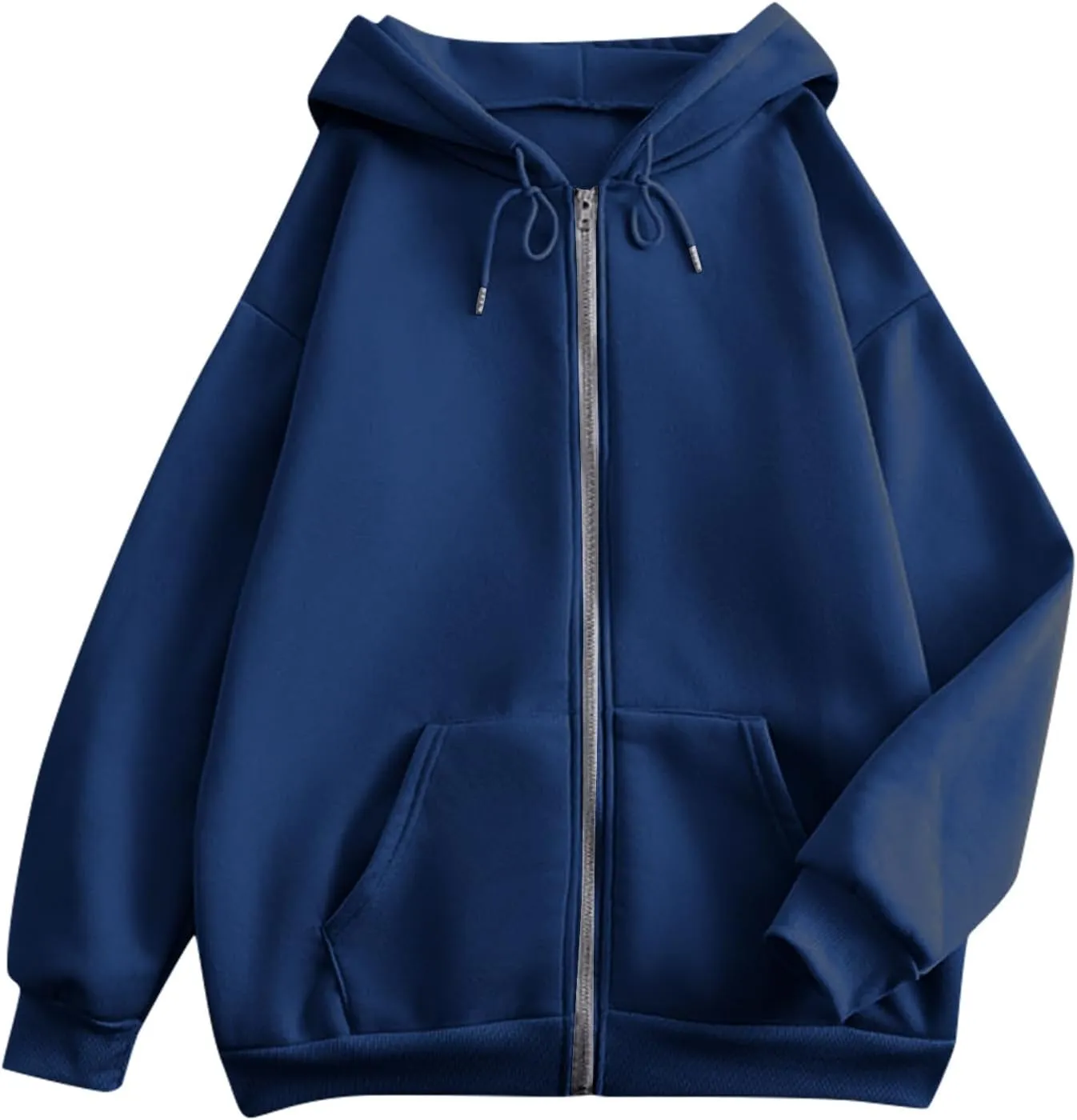 Womens Fall Fashion 2024 Zip Up Hoodies Long Sleeve Sweatshirts Y2K Jackets With Pockets Clothes