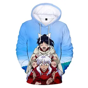 Yashahime: Princess Half-Demon Hoodies -  Inuyasha Pullover Hooded Sweatshirt