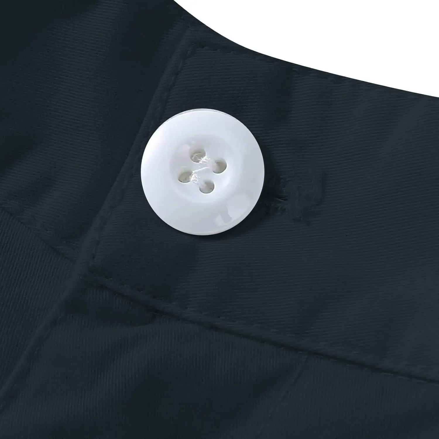 ZYXTIM Mens Chino Shorts Slim Fit Flat Front Zipper Fly Business Work Shorts Big&Tall Lightweight Quick Dry Golf Dress Shorts