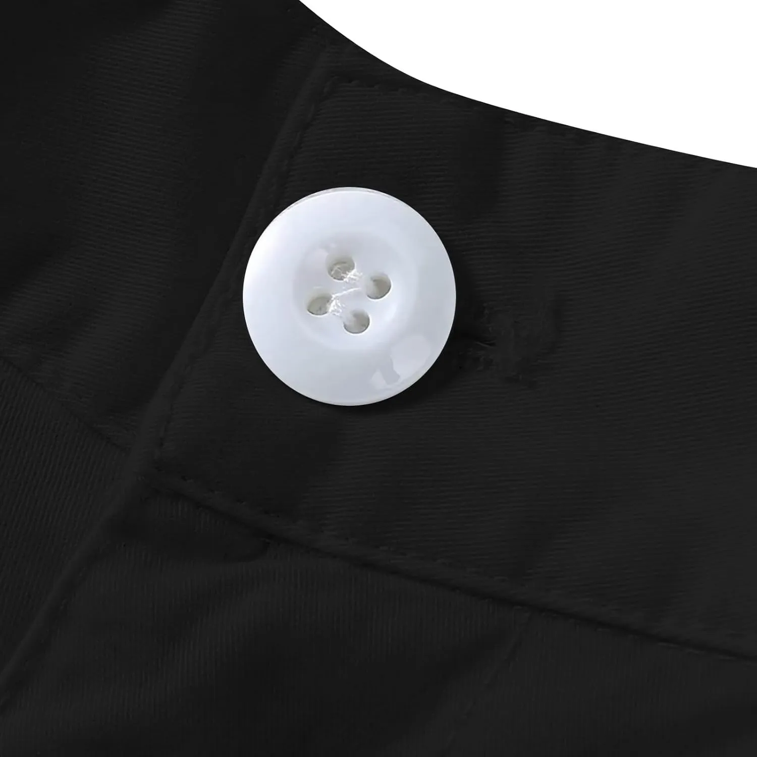 ZYXTIM Mens Chino Shorts Slim Fit Flat Front Zipper Fly Business Work Shorts Big&Tall Lightweight Quick Dry Golf Dress Shorts